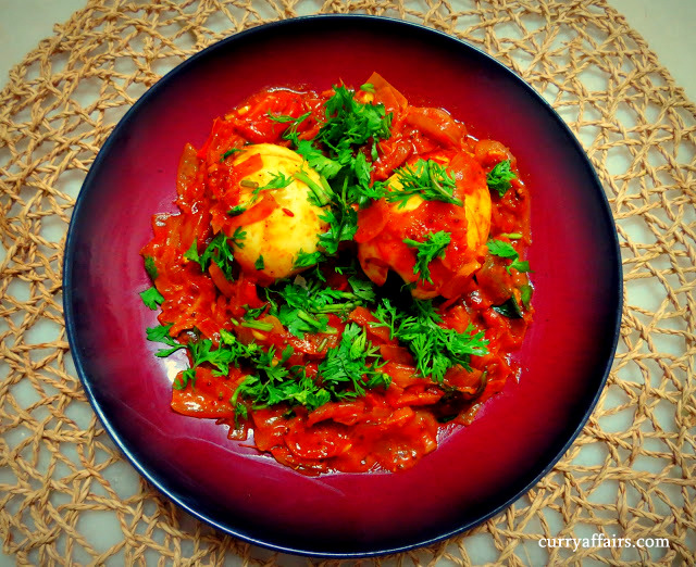 Spicy egg roast - kerala style