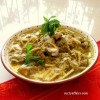 Hara Murgh (Chicken in a Green Spinach Coriander Mint curry)